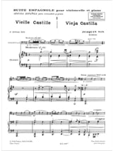 Suite Espagnole - Violoncelle - Joaquin Nin - Partition - Violoncelle